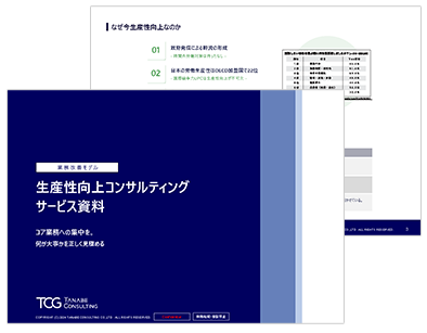 生産性向上コンサルティング サービス資料