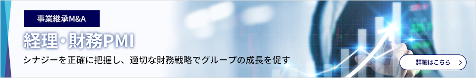 事業承継M&A 経理・財務PMI