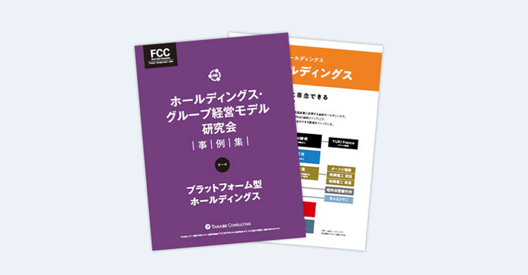 ホールディングス・グループ経営モデル研究会 事例集