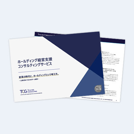 ホールディング経営支援コンサルティング サービス資料