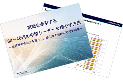 組織を牽引する30～40代の中堅リーダーを増やす方法～経営層の意を汲み取り、人事主導で進める戦略的改革～