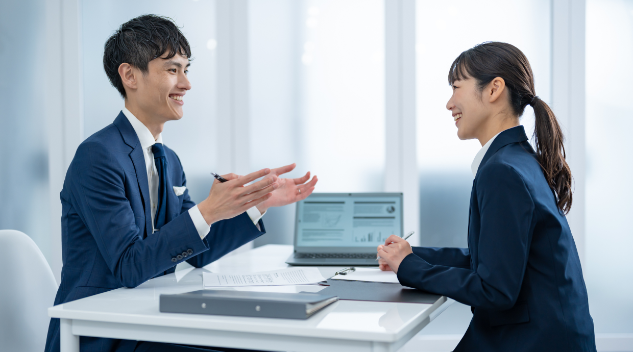 適材適所の実現に向け、本人の特性を活かす配置を検討した導入事例のイメージ