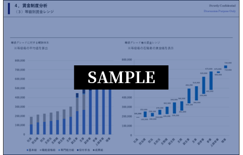 実態調査&分析：人事制度に関する現状分析サンプル画像②