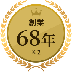 創業68年