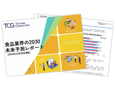 食品業界の2030未来予測レポート