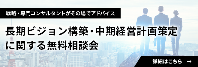 長期ビジョン構築・中期経営計画策定に関する無料相談会