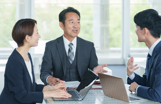 建設業界専門のコンサルタントが貴社固有の悩みや課題に対して、その場でアドバイス