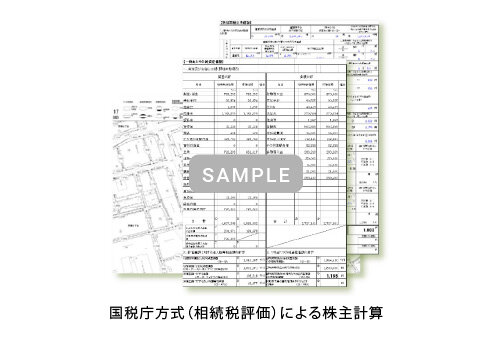 国税庁方式（相続税評価）による株価計算
