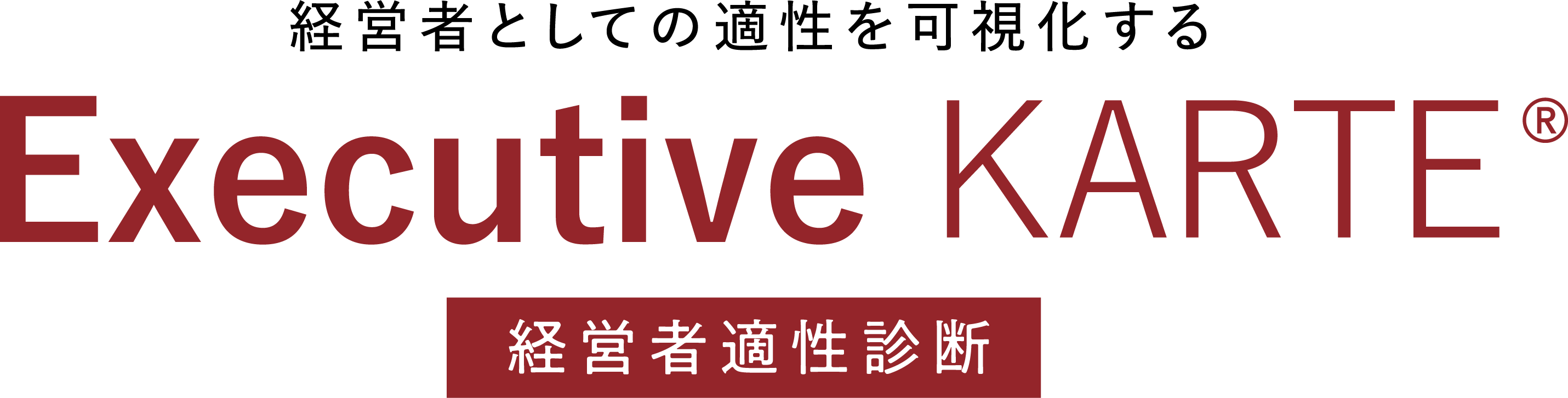 経営者としての適性を可視化する Executive KARTE 経営者適性診断