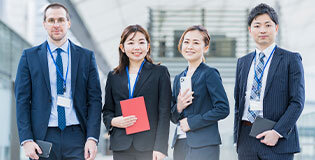 海外連携先の日本人による安心のサポート